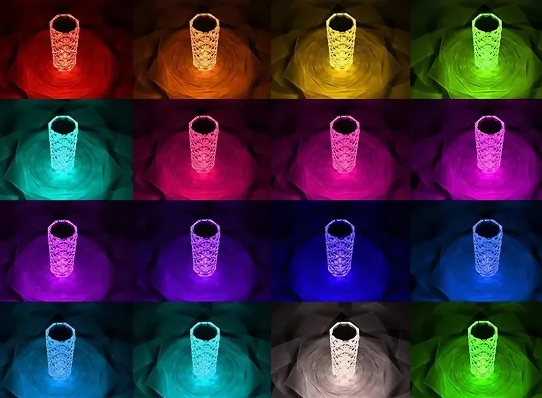 Veilleuse en cristal