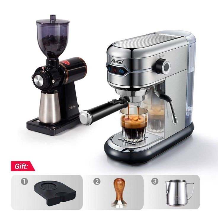 Machine a café expresso 2 en 1