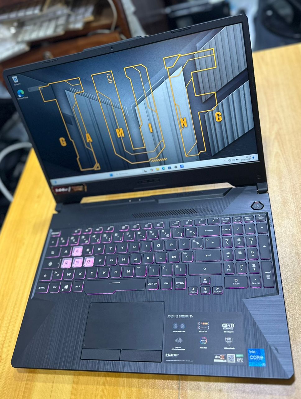 ASUS TUF GAMING F15 FX506HM CORE I5 11TH GEN