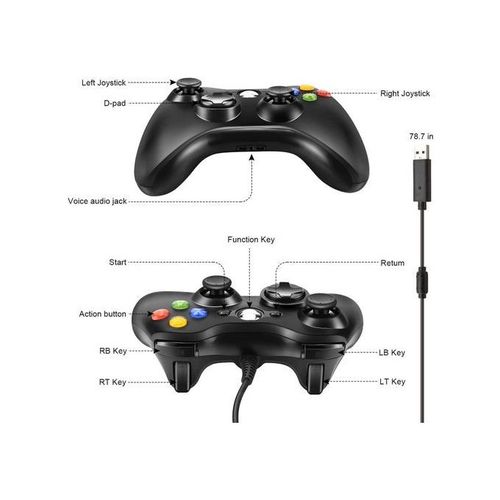 *Manette Xbox 360 avec Fil*