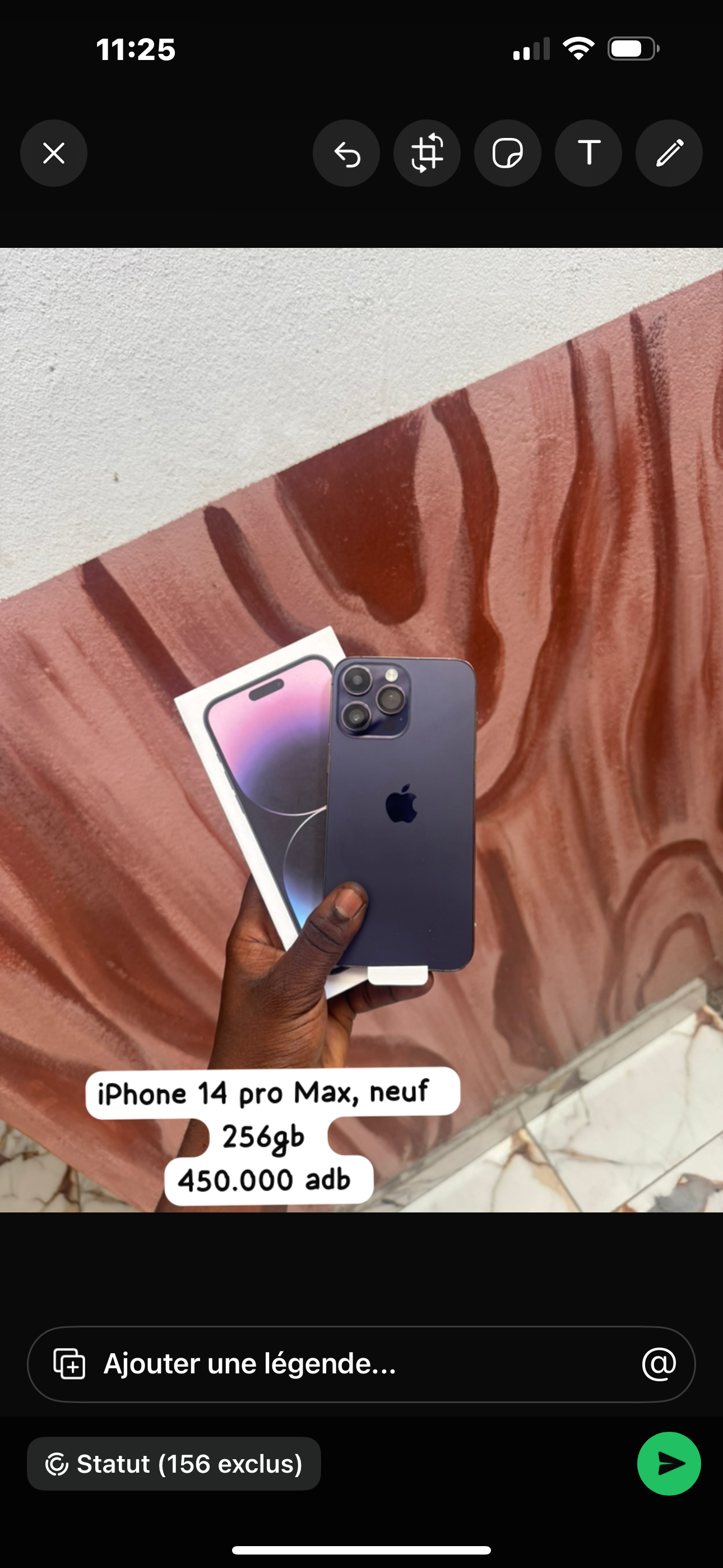 14 pro max neuf à vendre