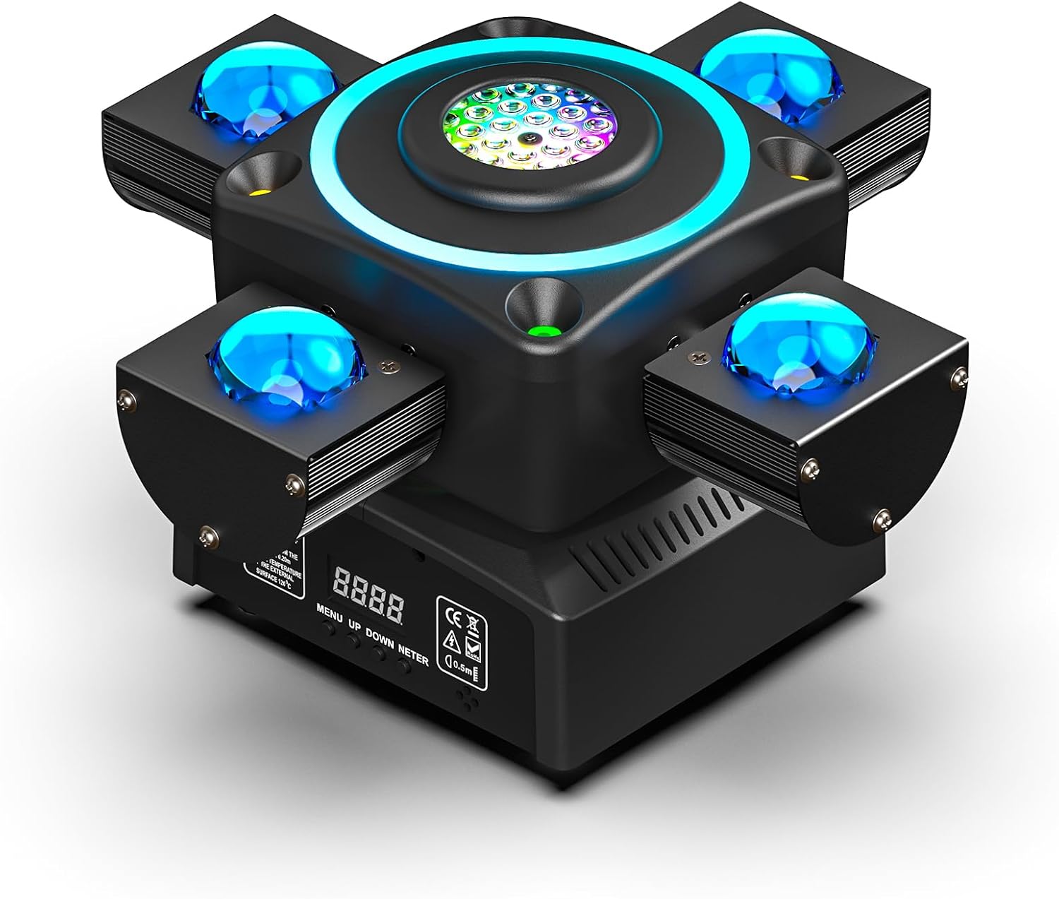 Projecteur Jeu De Lumière 4 Bras