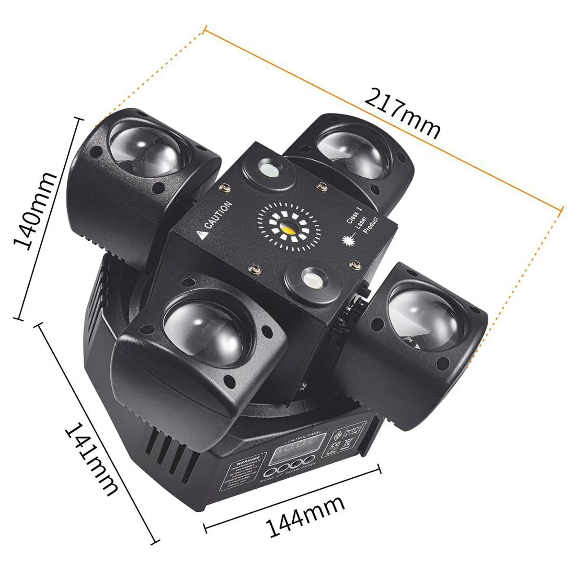 Projecteur Jeu De Lumière 4 Bras