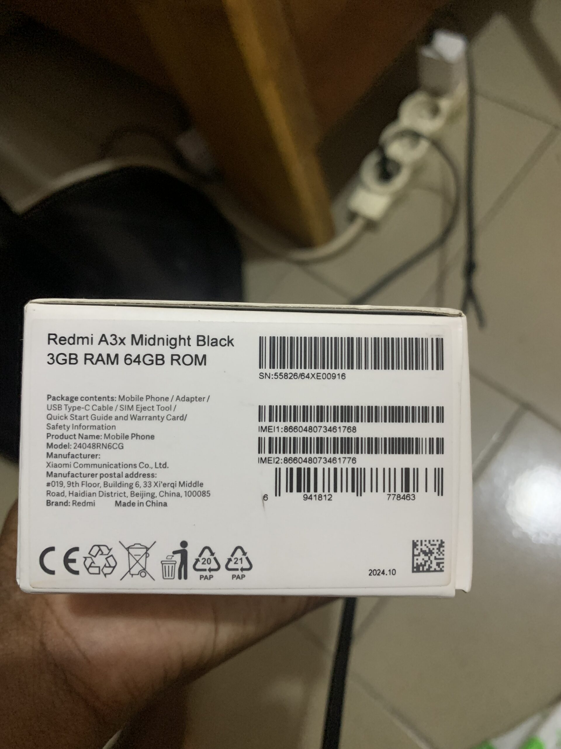 Redmi A3x