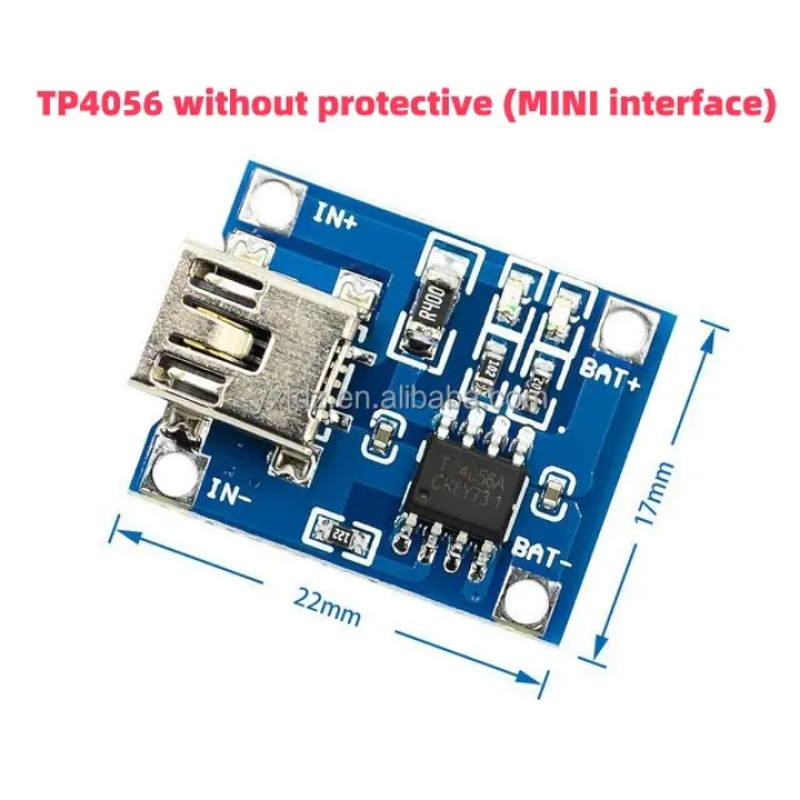 Carte de charge de modules de chargeur de batterie au lithium micro USD 5V ,3V
