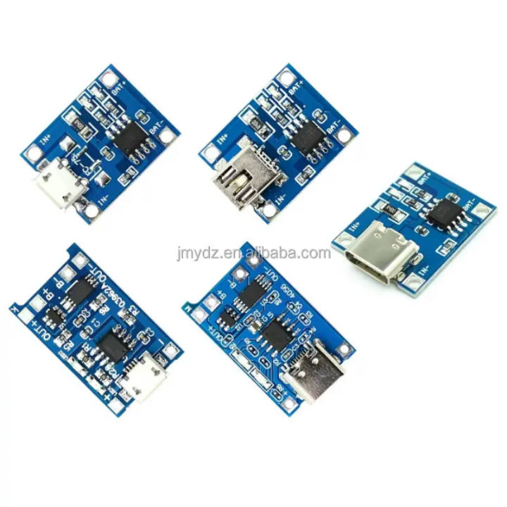 Carte de charge de modules de chargeur de batterie au lithium micro USD 5V ,3V