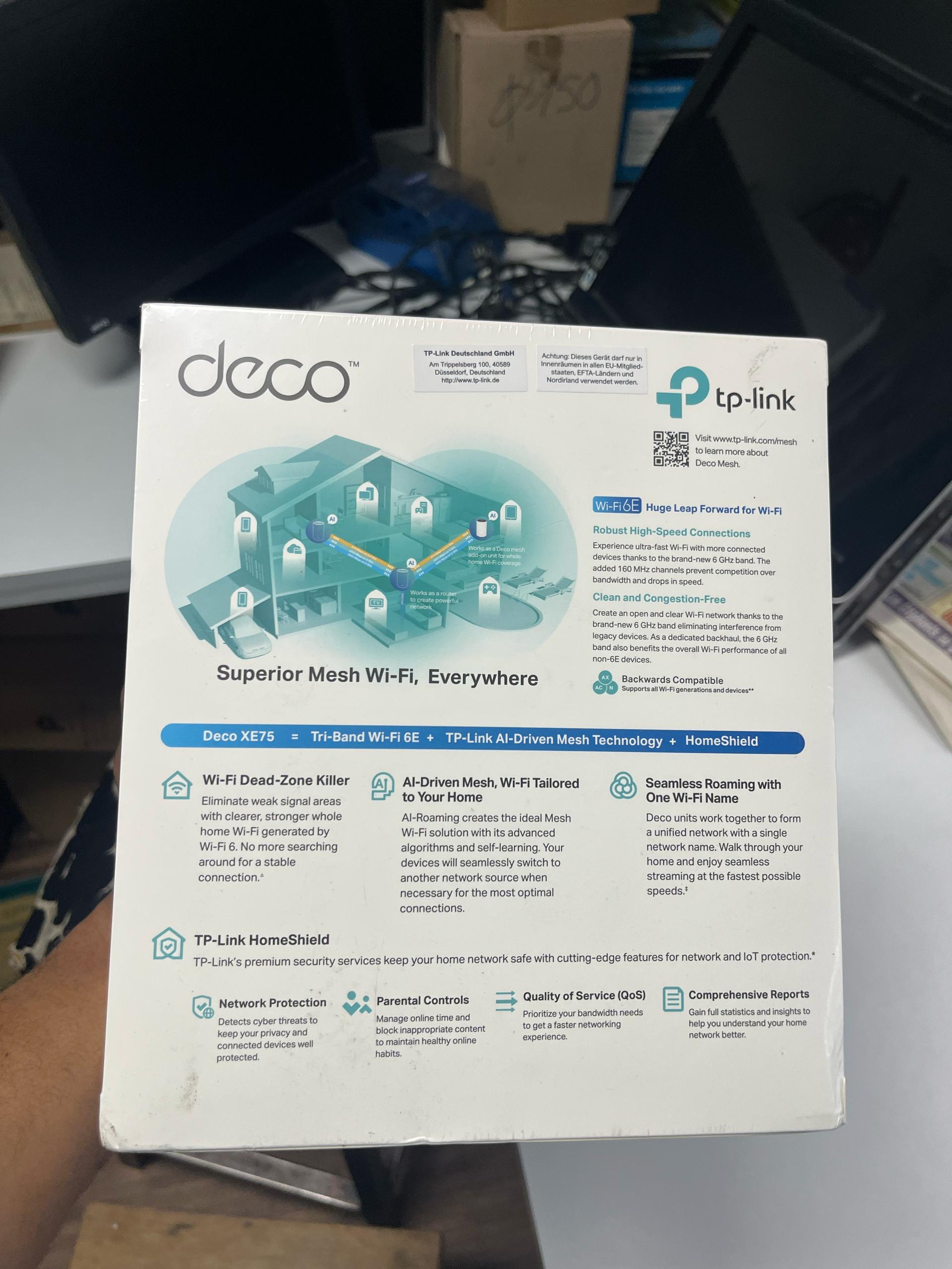 TPLINK WiFi 6E Mesh AXE5400