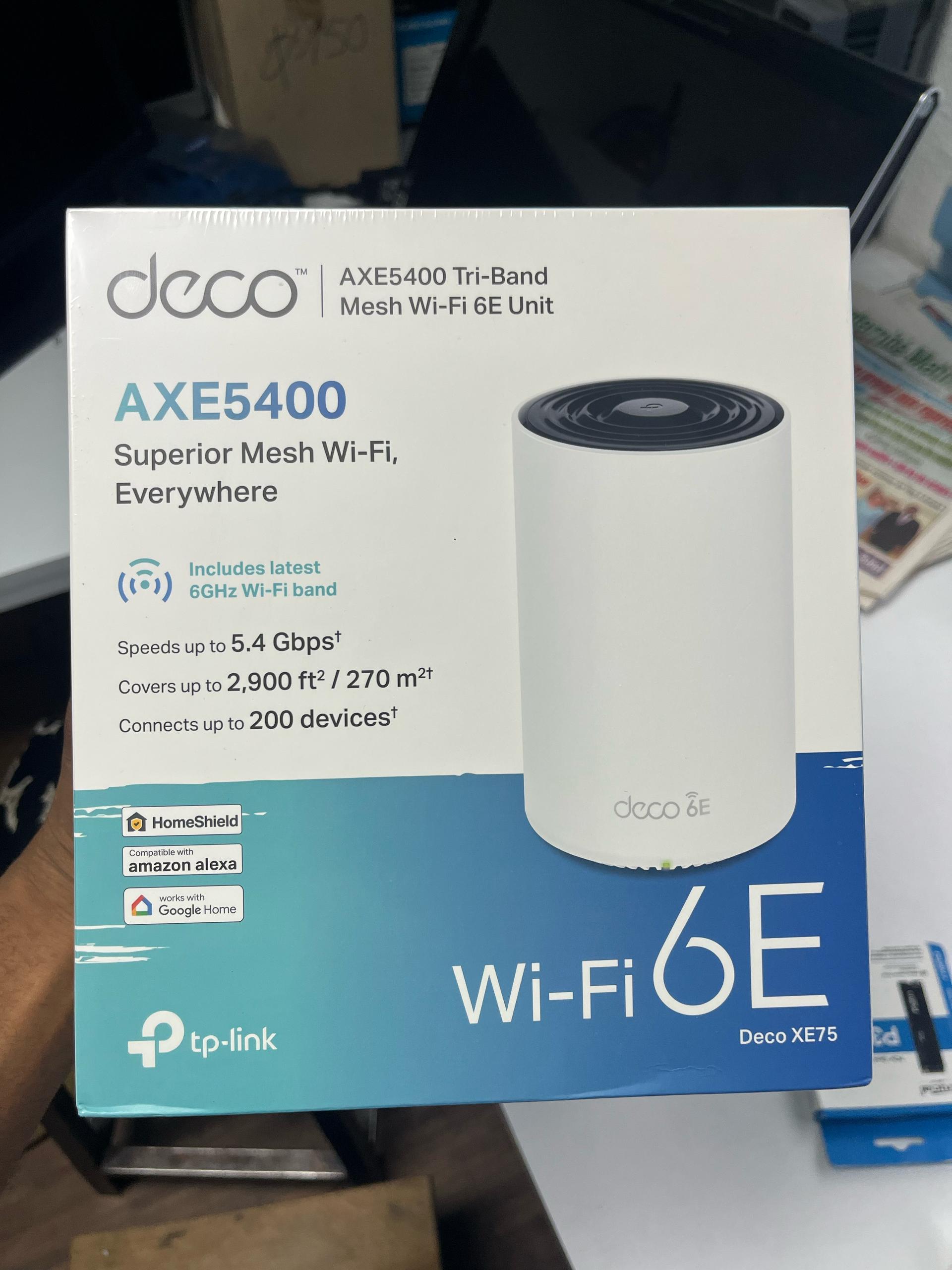 TPLINK WiFi 6E Mesh AXE5400