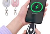 Mini Powerbank Porte-clés – Recharge rapide