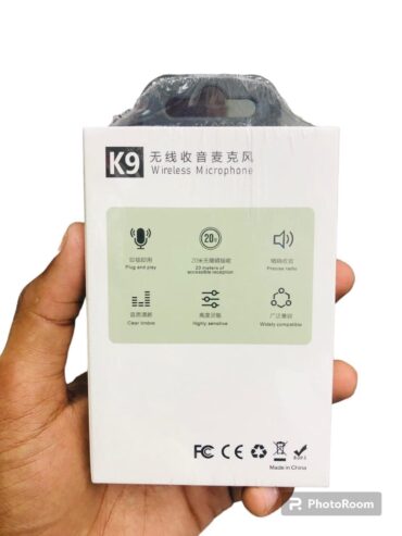 Microphone Sans Fil K9 – Pour Smartphone