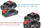 Batterie au Lithium Rechargeable 21 V