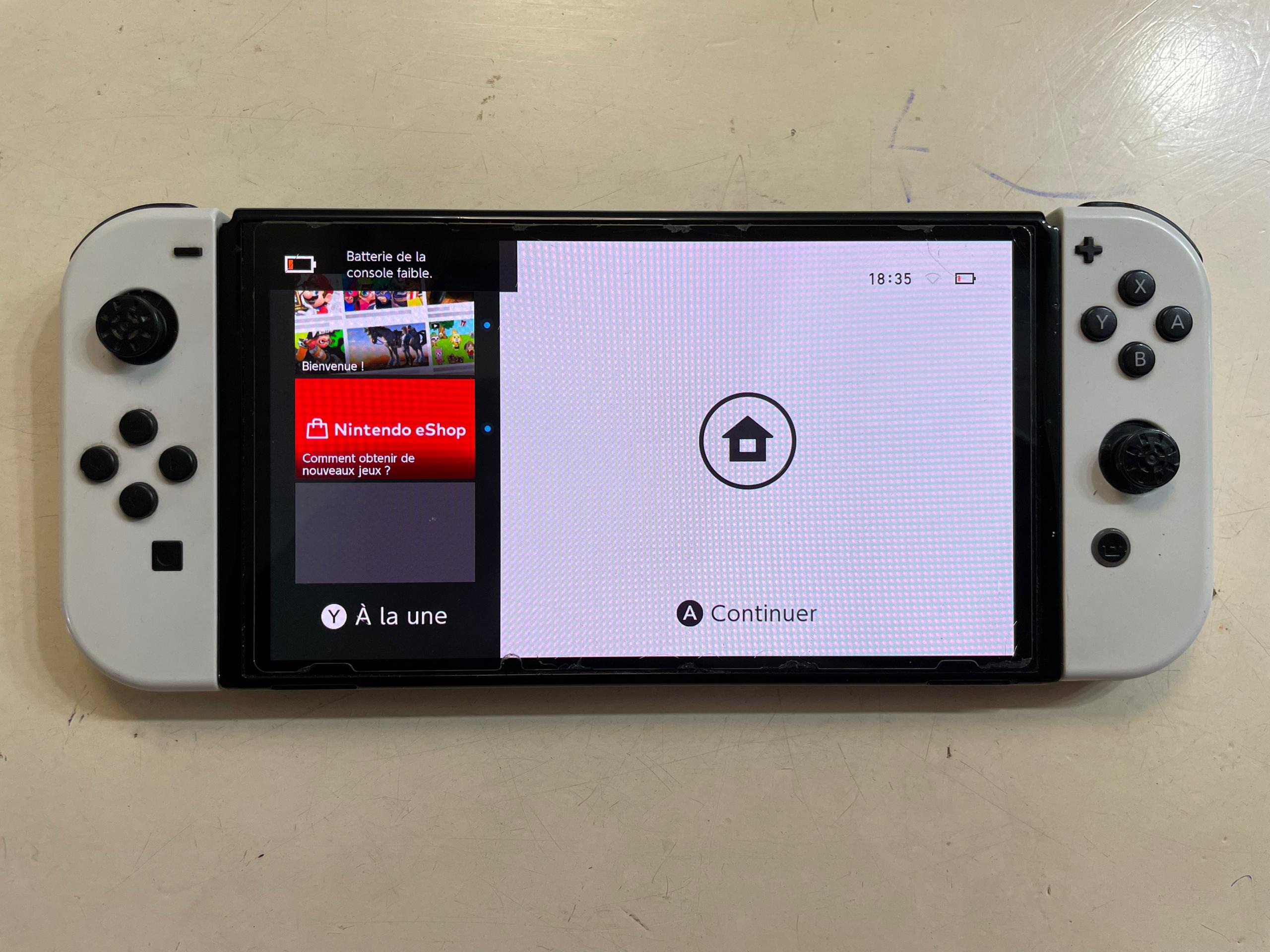 NINTENDO SWITCH OLED 64 Go AVEC 6 JEUX CARTOUCHES DE JEUX