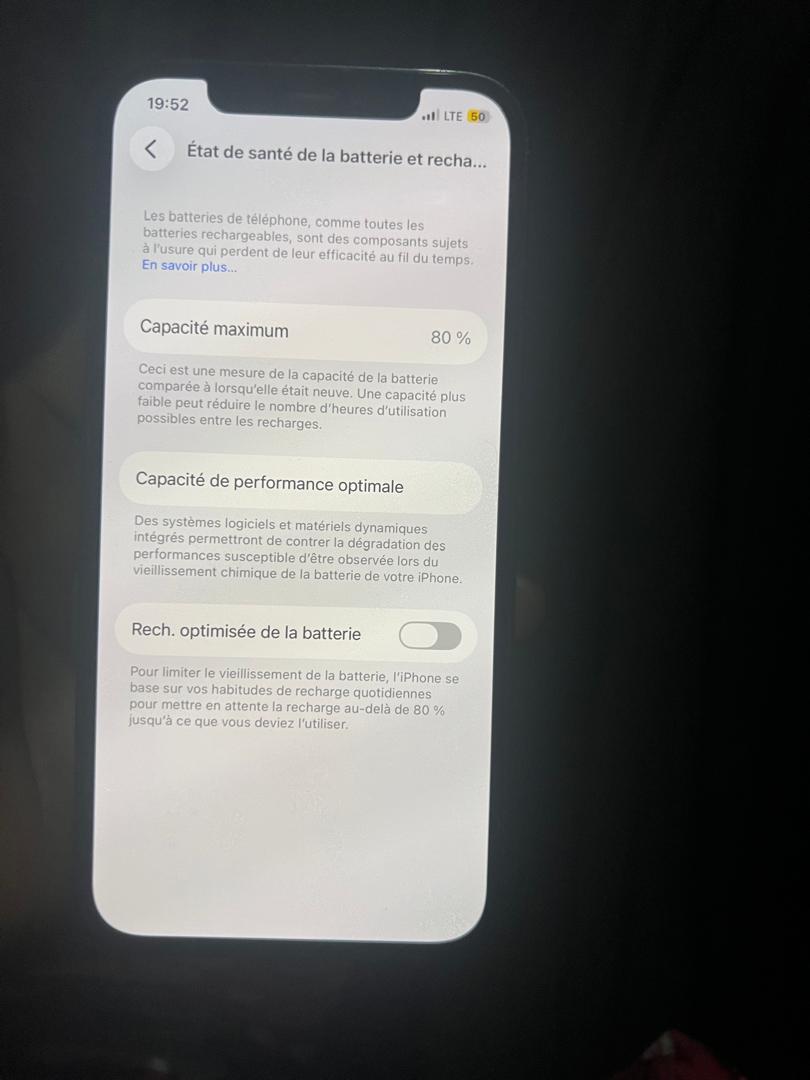 iPhone 12 Pro tout est d’origine rien est changé