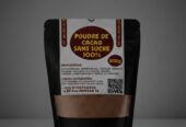Poudre de Cacao 100% Naturelle