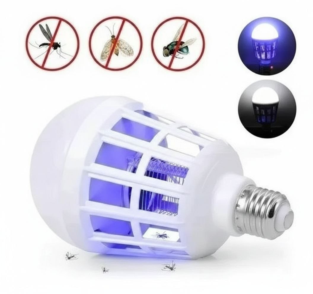 Ampoule LED Anti-Moustique 2 en 1