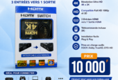 HDMI Switch 3 Ports 4K avec Télécommande