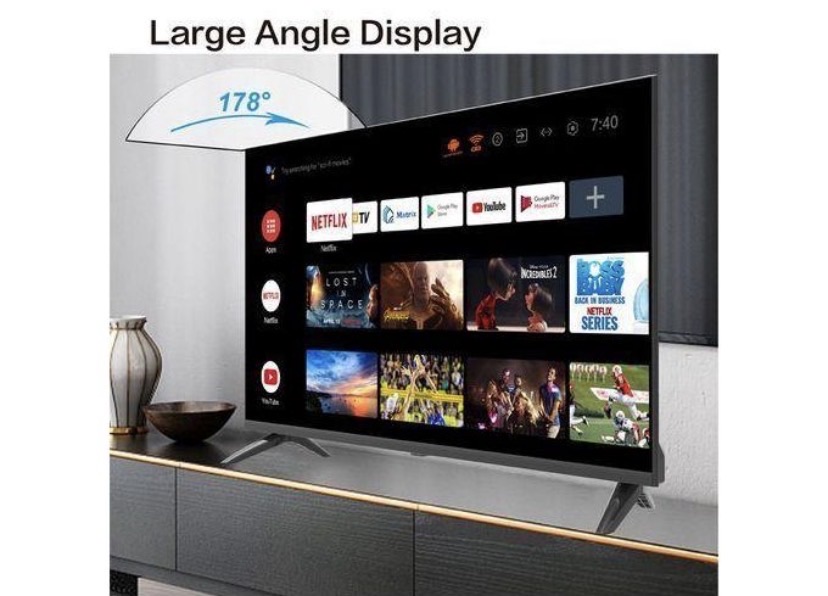 Hikers Android TV Analogique “32” pouces HD Noir
