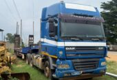 DAF CF ET SA REMORQUE EN VENTE