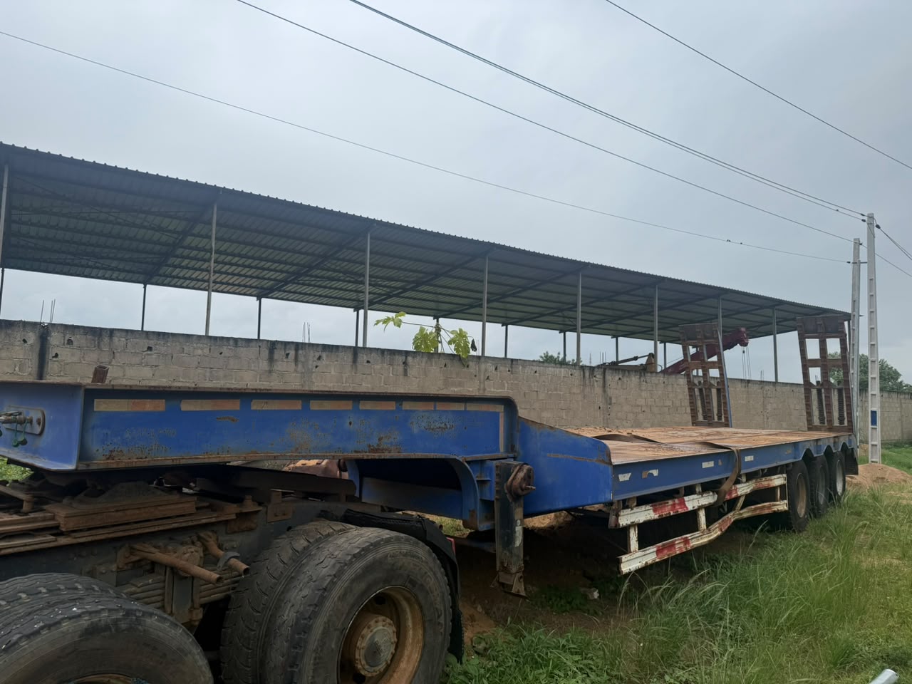 DAF CF ET SA REMORQUE EN VENTE