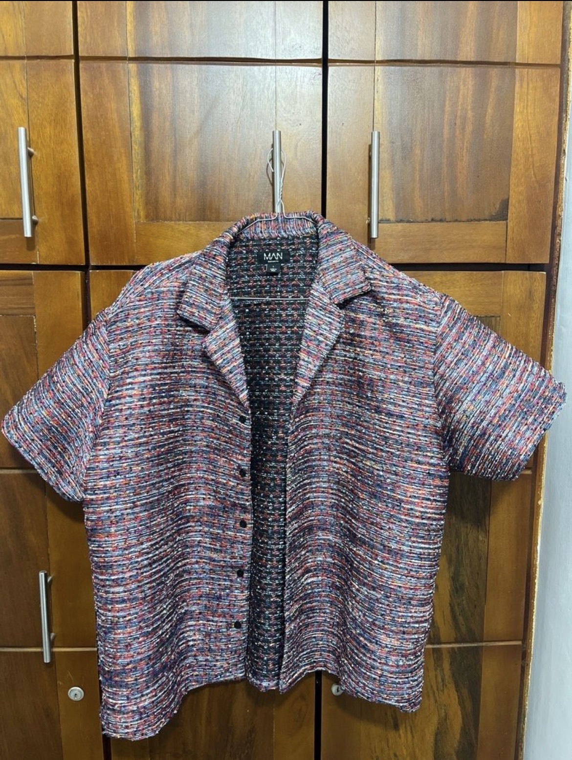 Chemise en Tweed Multicolre