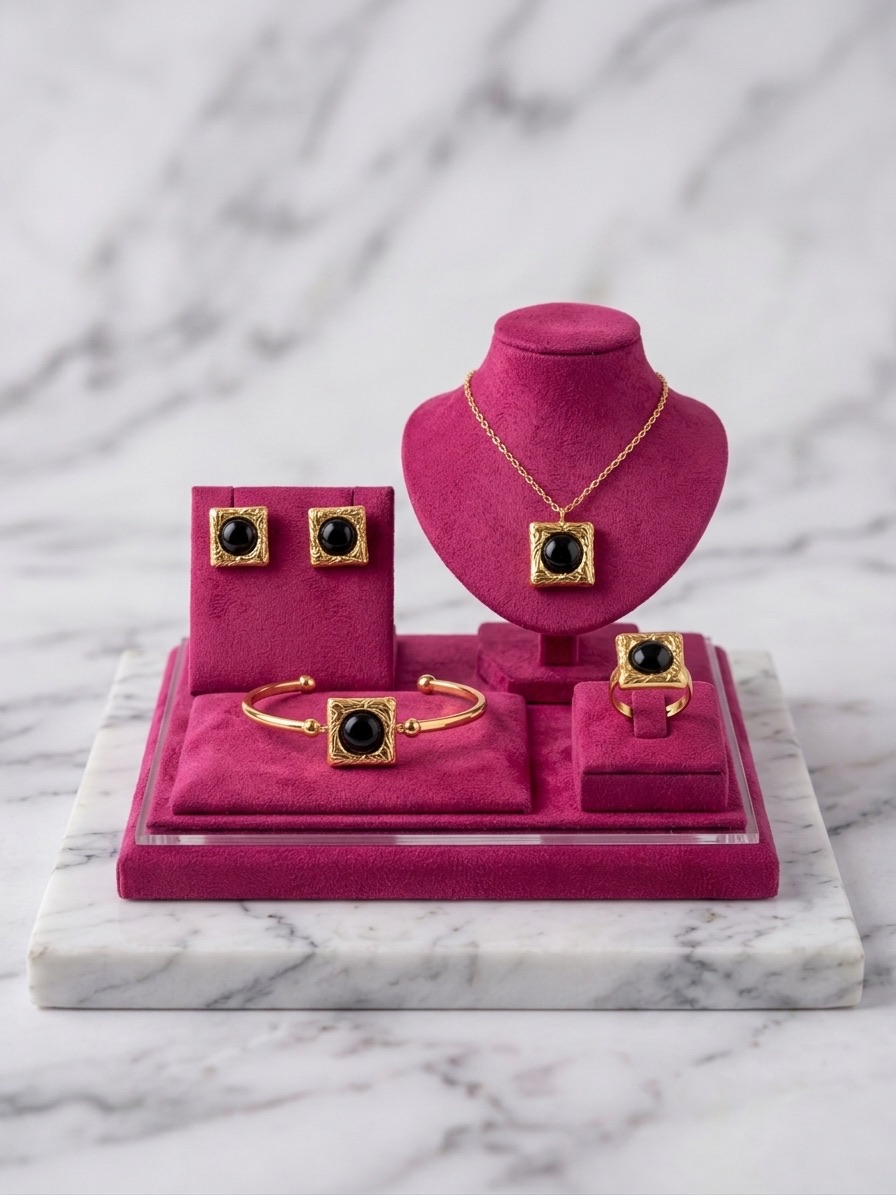 Ensemble de bijoux 4 pièces