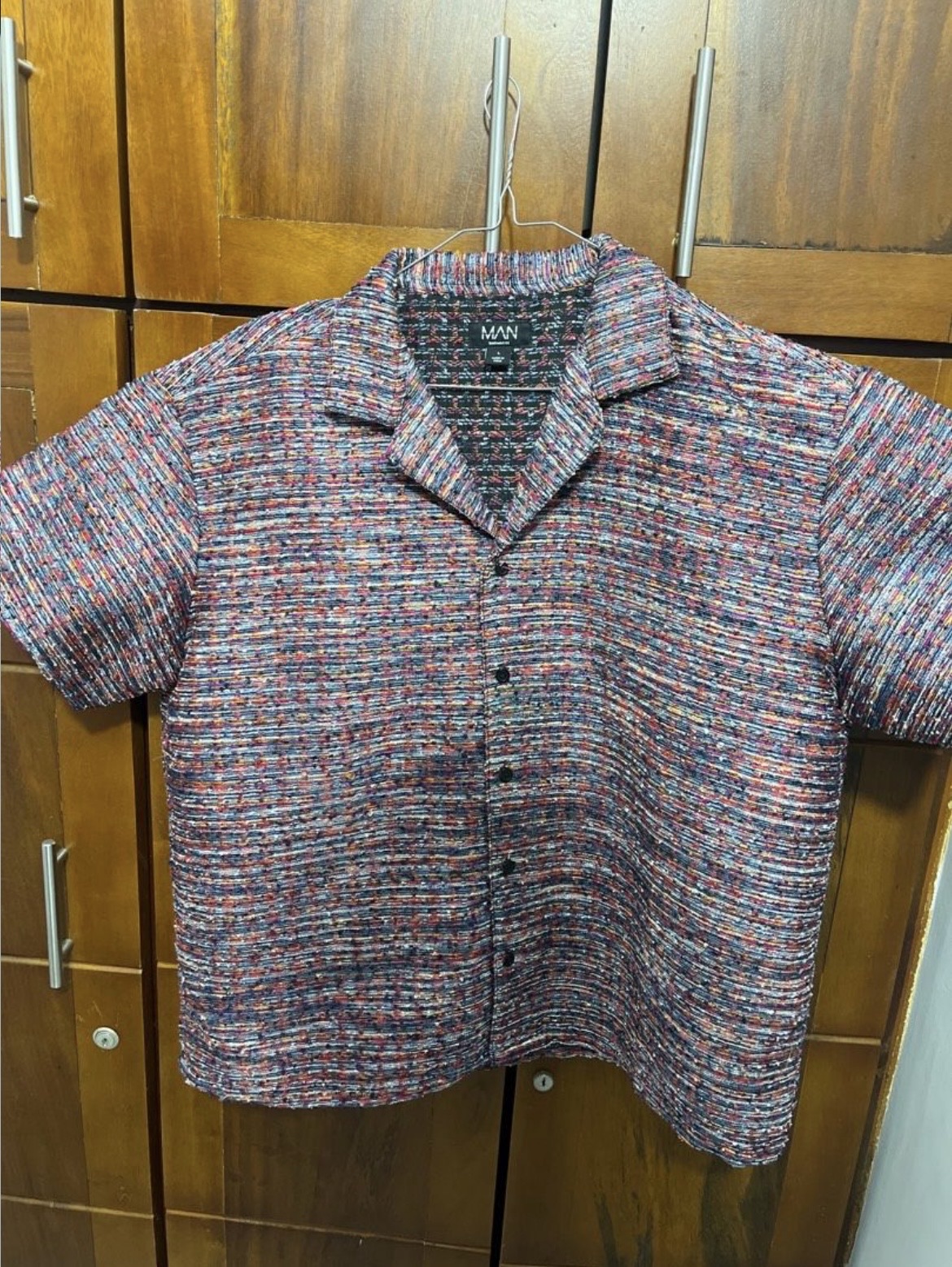 Chemise en Tweed Multicolre